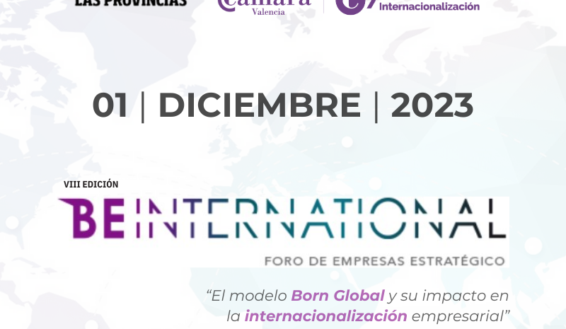 FORO BE INTERNATIONAL y las empresas Born Global