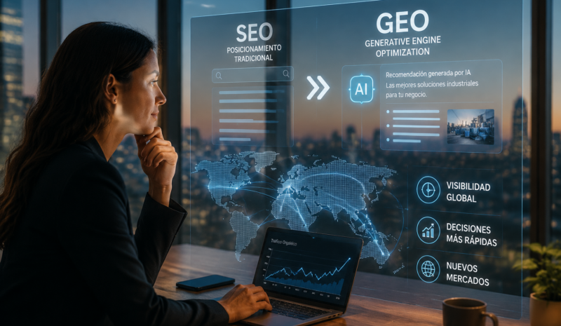 De SEO a GEO: cómo la Inteligencia Artificial redefine la visibilidad internacional