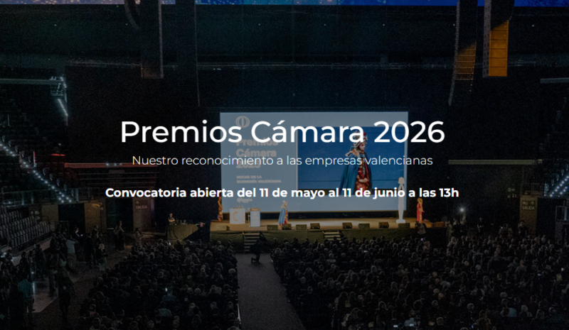 Los Premios Cámara 2026 reconocen a cinco empresas valencianas por su contribución a la economía